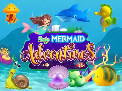 Baby Mermaid Adventures เกมออนไลน์