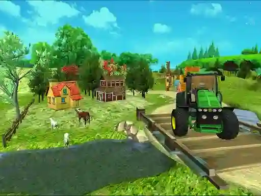 Cargo Tractor Farming Simulation Game เกมออนไลน์