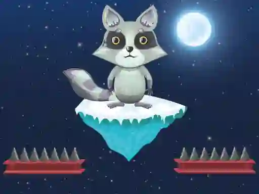 Jumping Raccoon เกมออนไลน์