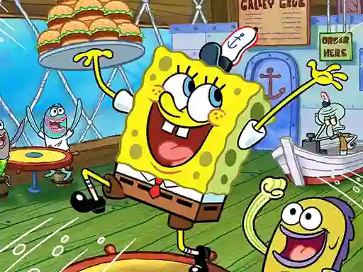 Sponge Bob Jigsaw Puzzle collection เกมออนไลน์