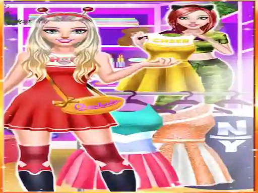 Cheerleader Magazine Girls Dress Up เกมออนไลน์