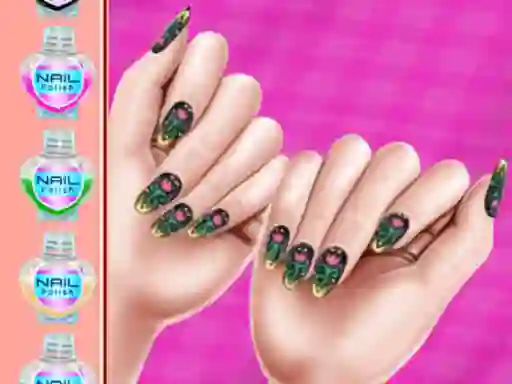 Royal Theme Nail Art DIY เกมออนไลน์
