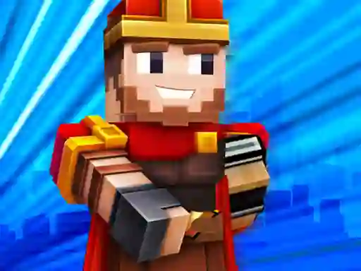 Pixel City Runner 3D เกมออนไลน์