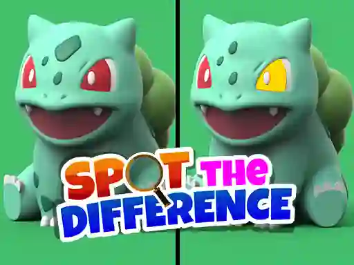 Pokimon Spot the differences เกมออนไลน์