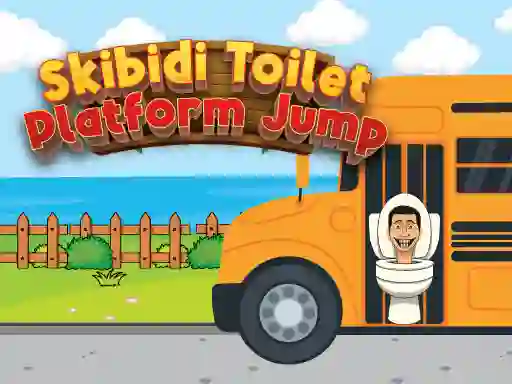 Skibidi Toilet Platform Jump เกมออนไลน์