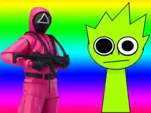 Squid Sprunki Shooter Game 2 เกมออนไลน์