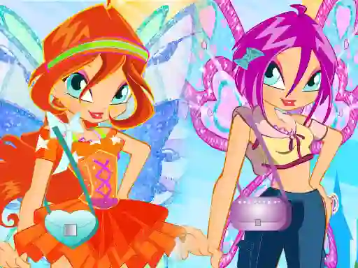 Winx Stylish Dress เกมออนไลน์