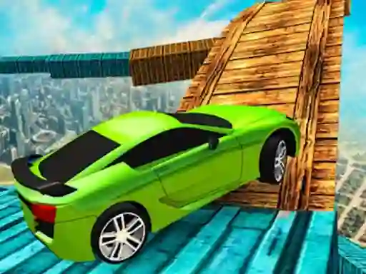Old Car Stunt Sim เกมออนไลน์