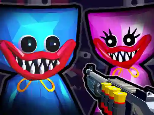 Huggy Wuggy Shooter เกมออนไลน์
