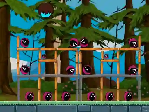 Angry Shoot Squid Game เกมออนไลน์