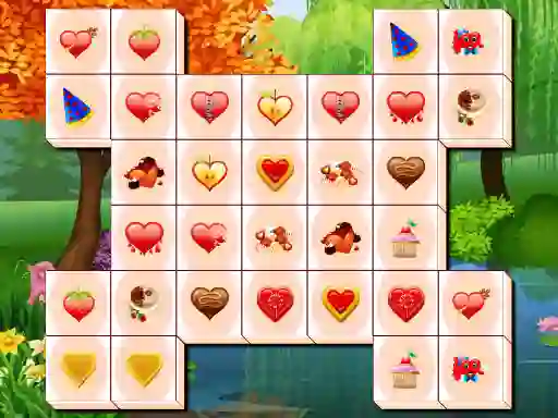 Valentines Day Mahjong เกมออนไลน์