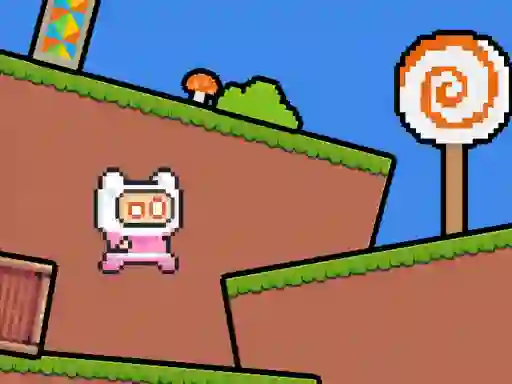 Pink Rush Speedrun Platformer เกมออนไลน์