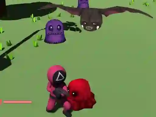 Squid Warrior Adventure เกมออนไลน์