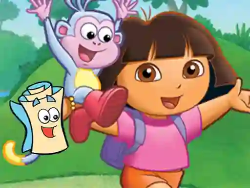 Dora Find Hidden Map เกมออนไลน์