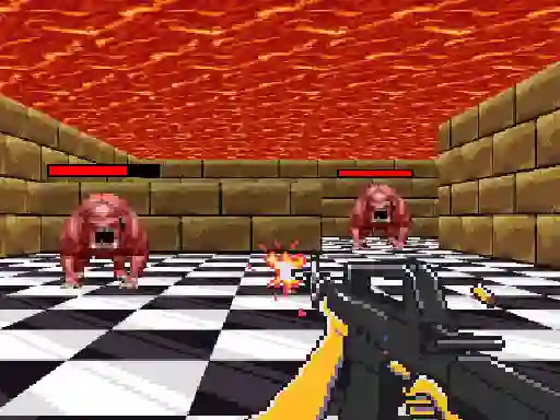 Retro FPS Escape เกมออนไลน์
