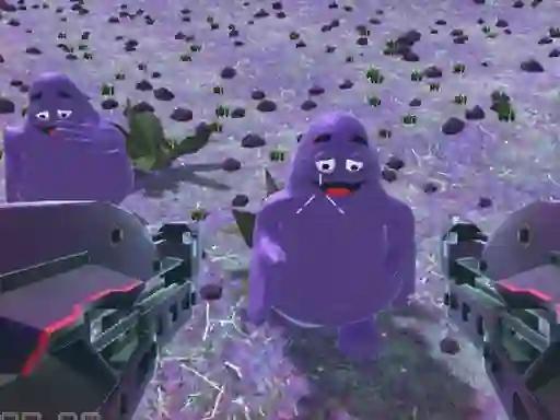 Grimace Dead Island Shooting เกมออนไลน์