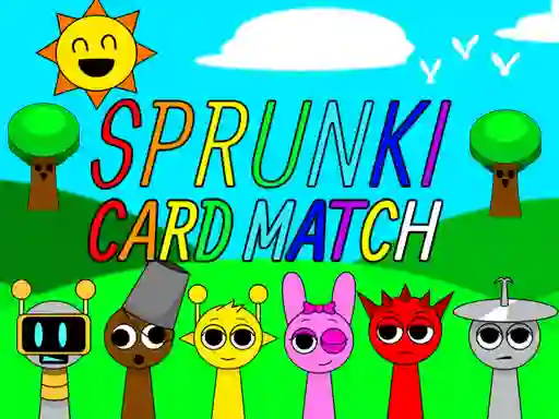 Sprunki Card Match เกมออนไลน์
