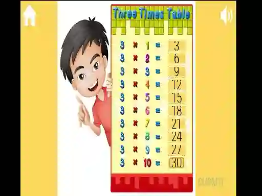 Turbo Tables เกมออนไลน์