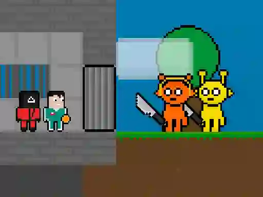 Sprunki 456 Squid Cookie เกมออนไลน์