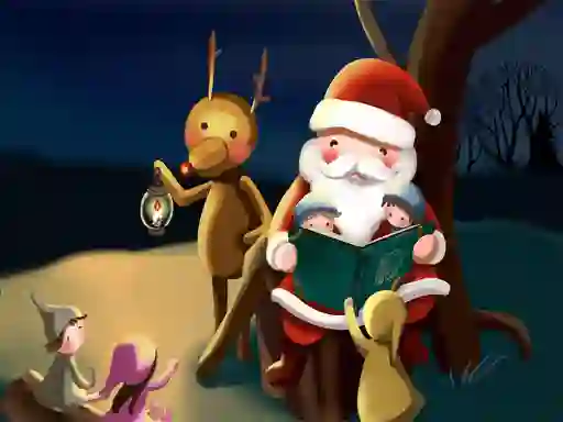 Merry Christmas Puzzles เกมออนไลน์