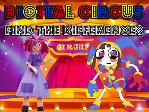 Digital Circus Find The Differences เกมออนไลน์