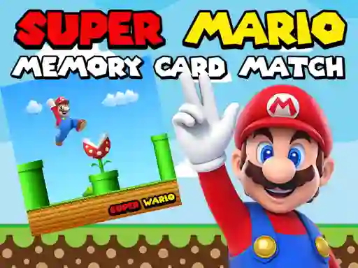 Super Mario Memory Card Match เกมออนไลน์