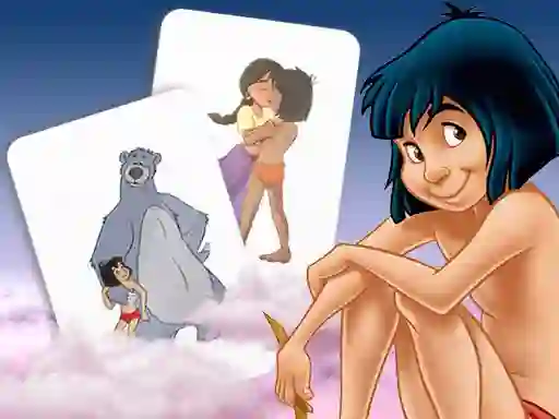 Mowgli Memory card Match เกมออนไลน์