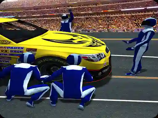 Pit Stop Stock Car Mechanic เกมออนไลน์