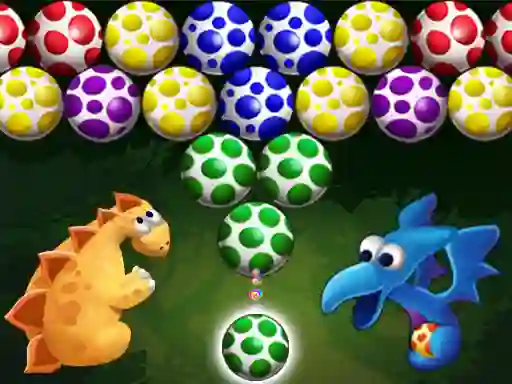 Dino Eggs Bubble Shooter เกมออนไลน์