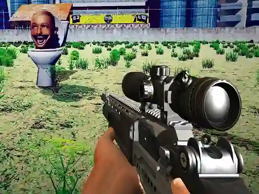 Sniper Hunting Skibidi Toilet เกมออนไลน์