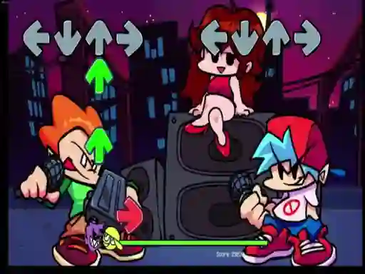Friday Night Funkin Music Rail เกมออนไลน์