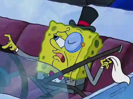 Spongebob Driving Test Hidden เกมออนไลน์