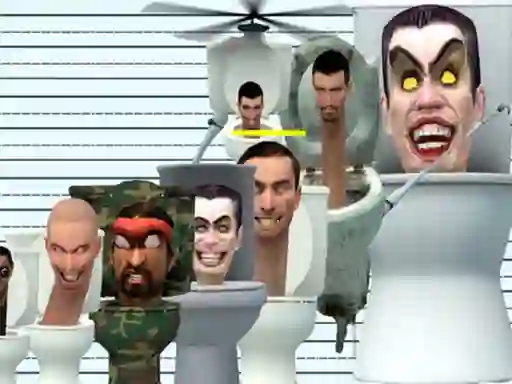 Skibidi Toilet Five Difference เกมออนไลน์