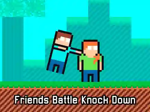 Friends Battle Knock Down เกมออนไลน์
