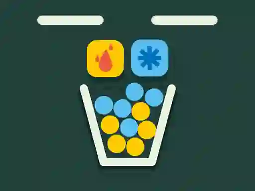 Filled Glass 5 Fire & Ice เกมออนไลน์