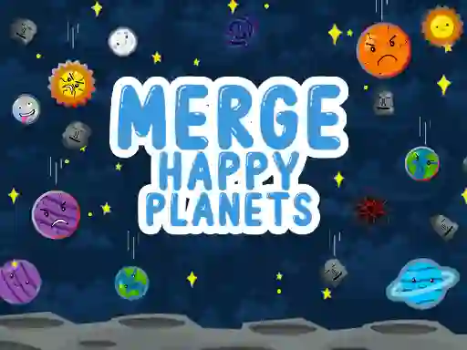 Merge Happy Planets เกมออนไลน์