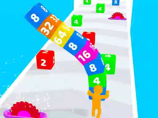 Cube Stack 2048 เกมออนไลน์