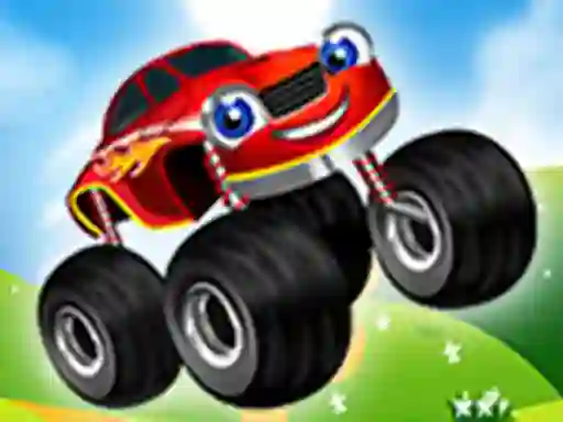 Monster Trucks Kids Racing เกมออนไลน์