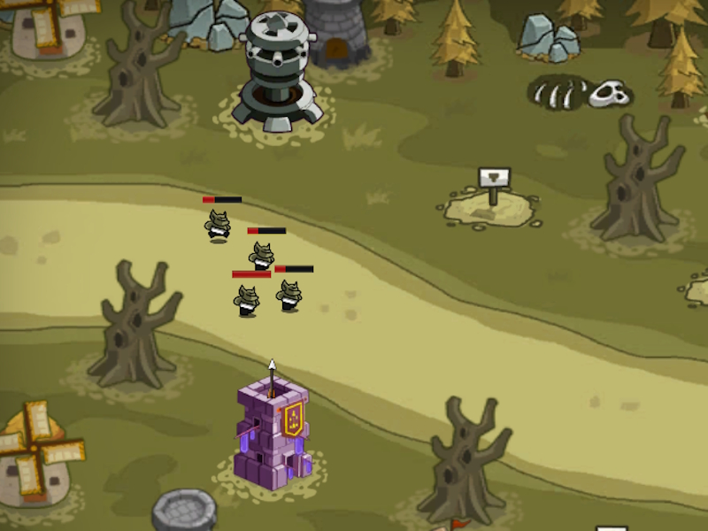 การป้องกันหอคอยผู้พิทักษ์ราชอาณาจักร เกมออนไลน์