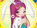Winx Bunny Style: Round Puzzle  เกมออนไลน์