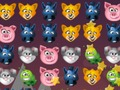 ใบหน้าตลก Match-3  เกมออนไลน์
