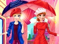 เอลซ่าและแอนนาในปารีสช้อปปิ้ง  เกมออนไลน์
