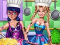 การแข่งขันทำอาหารซูเปอร์ฮีโร่  เกมออนไลน์