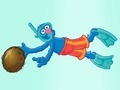 123 Sesame Street: อ่างใต้น้ำหรือลอยน้ำ  เกมออนไลน์