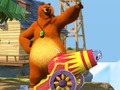 Grizzy & the Lemmings: Die Kanone เกมออนไลน์