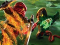 Ninjago Sumpf-Arena เกมออนไลน์