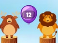 การบวกลูกโป่งในป่า เกมออนไลน์