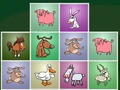 ปริศนาจับคู่สัตว์เลี้ยงในฟาร์ม  เกมออนไลน์