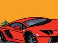 สมุดระบายสี Lamborghini  เกมออนไลน์