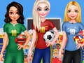 โหวตให้เจ้าหญิง BFF สำหรับฟุตบอล 2018 เกมออนไลน์